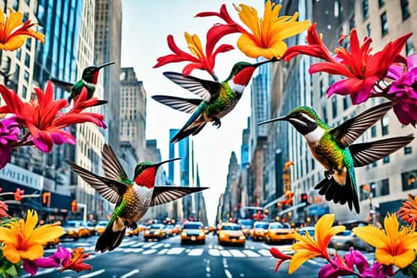 Hummingbirds in New York