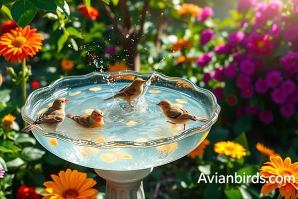 Apple Cider Vinegar In Bird Baths