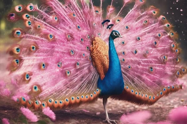 Are Pink Peacock Real or Fake