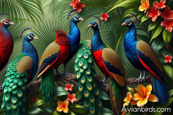 Birds Similar to Peacocks