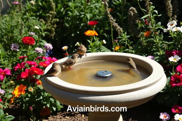 How to Paint a Concrete Bird Bath