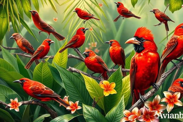 Red Birds in Florida