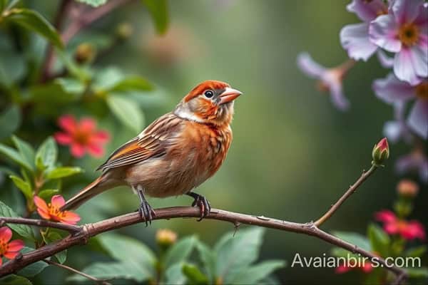 Red Sparrow Bird