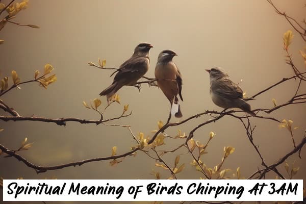 Spiritual Meaning of Birds Chirping at 3AM