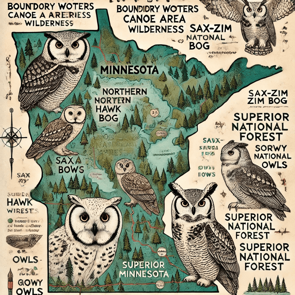 Best Owl Watching Locations in Minnesota