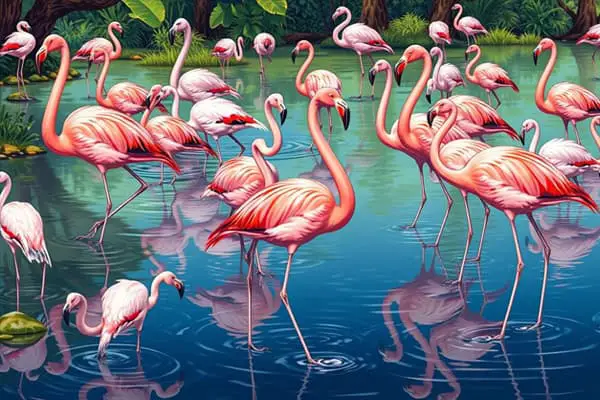 Flamingos