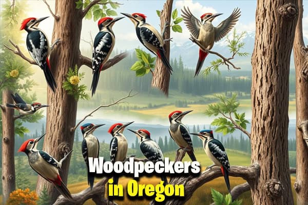 Woodpeckers in Oregon