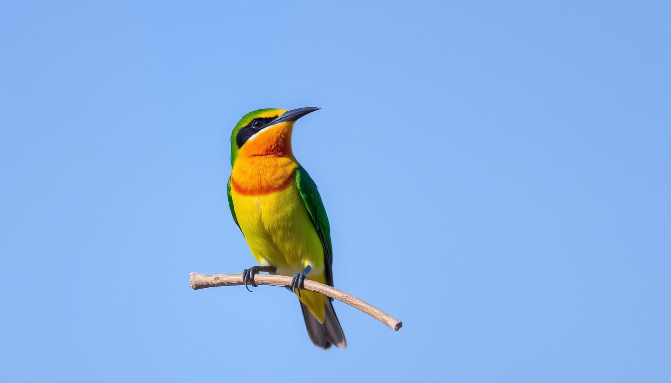 physical characteristics of European Bee-Eater