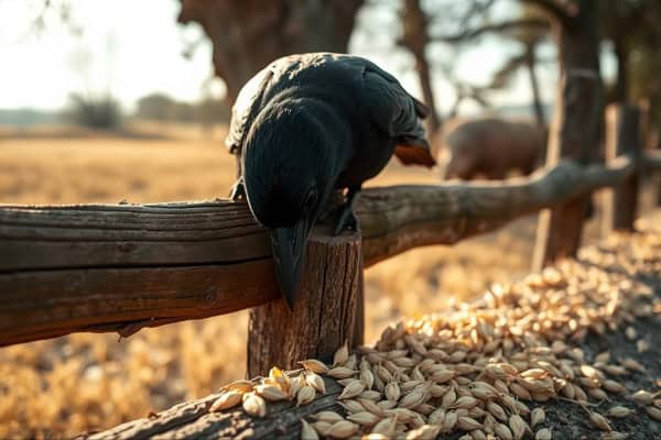 Can Crows Eat Dried Barley