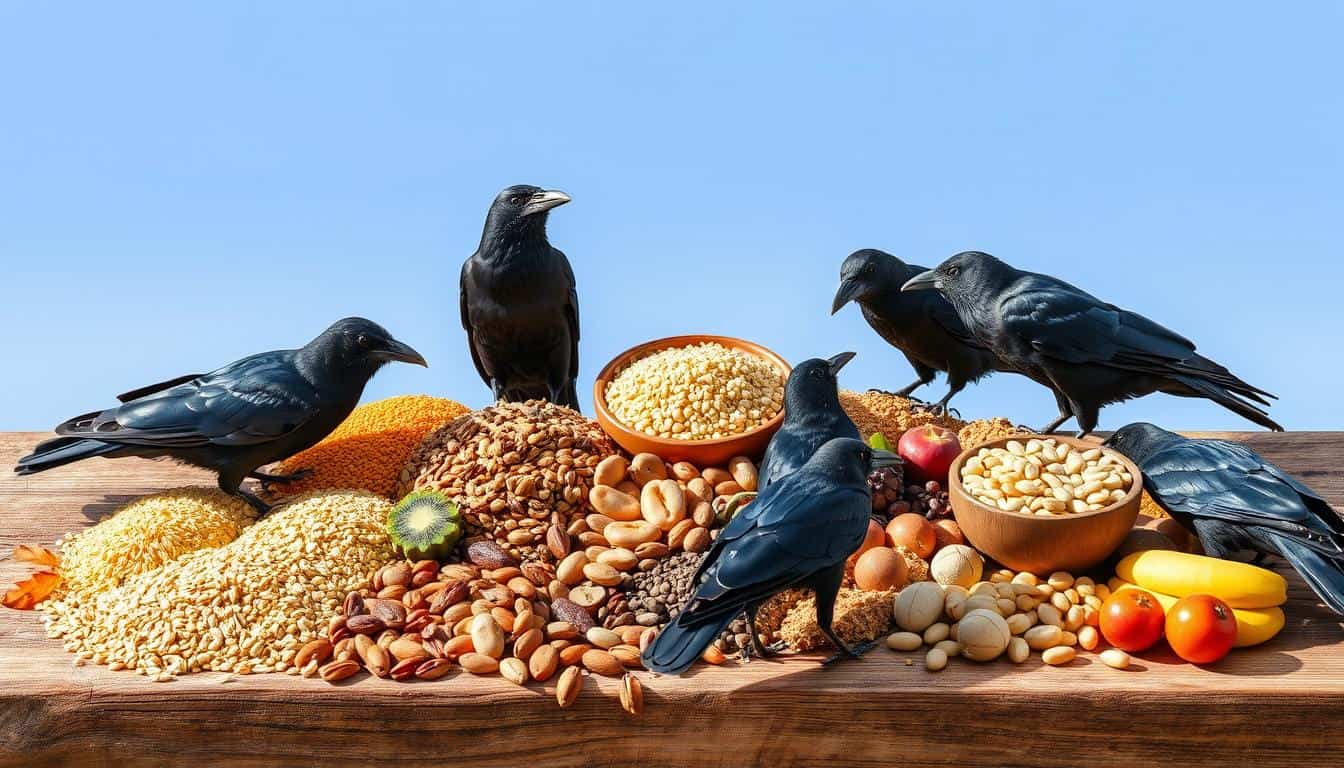 safe foods for crows